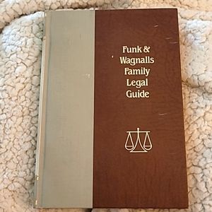 Funk & Wagnalls Family Legal Guide Hardcover book By Donald L. Very